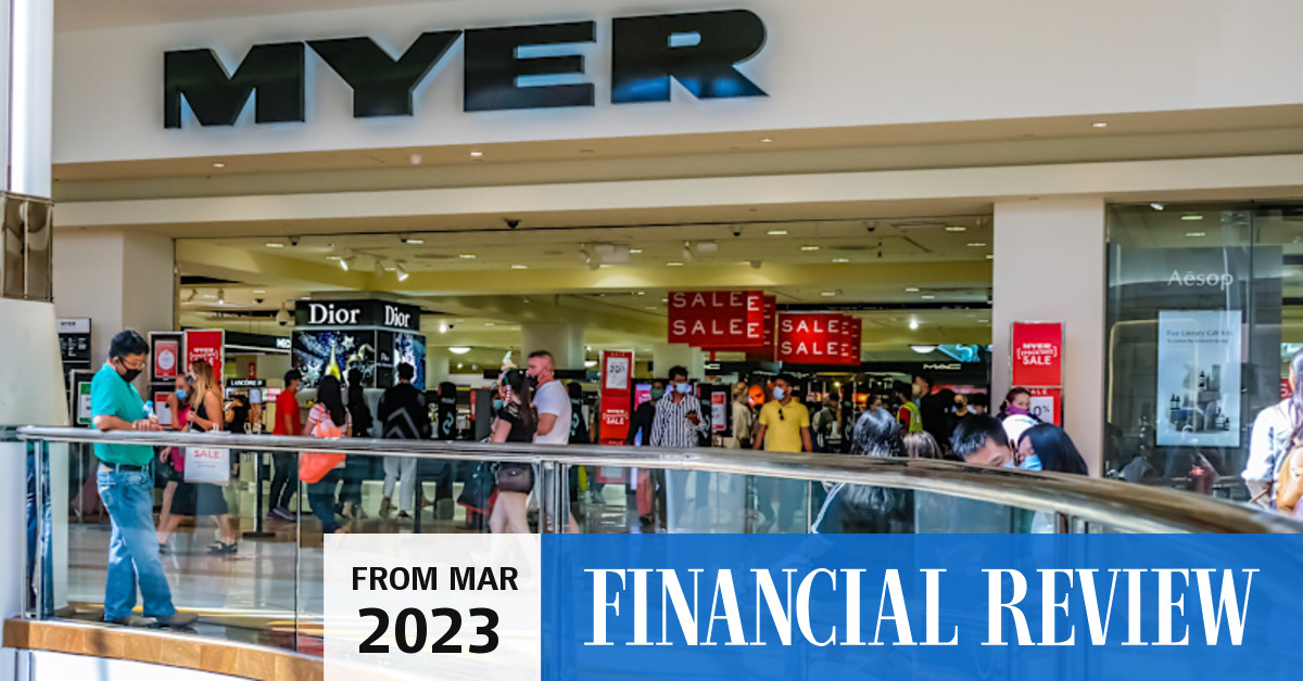 Myer working with undercover cops to stem theft